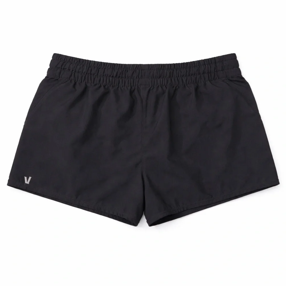 Vuori Clementine 2.5 Short 2.0 Black Athletic Running Lined Women M Gym EUC Yoga - Picture 3 of 7